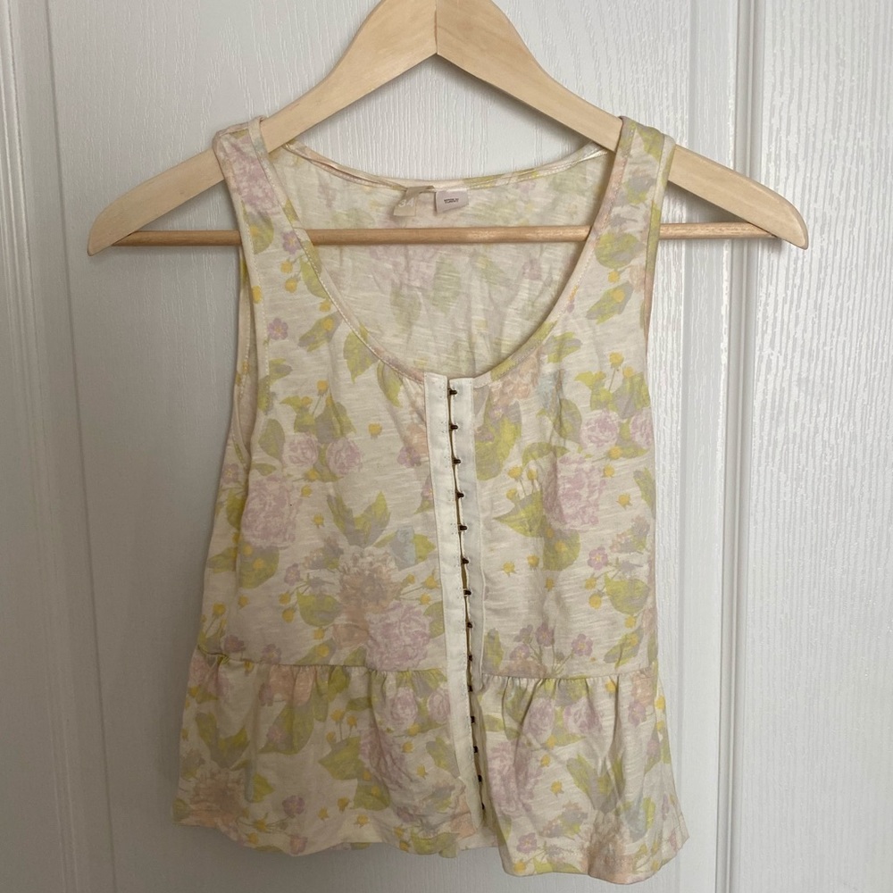 H&M conscious collection sleeveless top